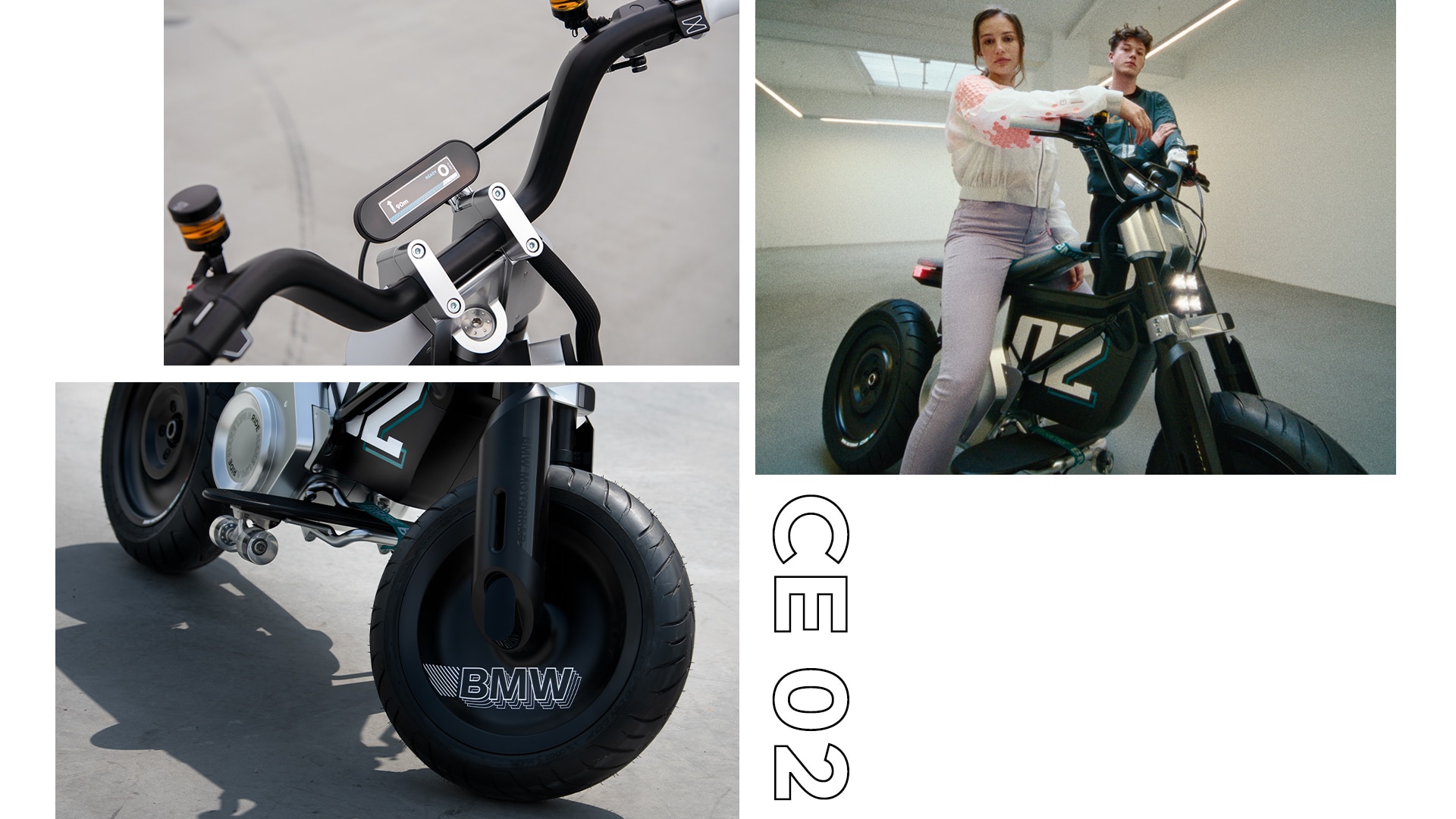 BMW Motorrad Concept CE 02 disain on nii emotsionaalne kui ka minimalistlik.