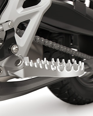 BMW F 450 GS enduro jalatoed ja Shift Assistant Pro.