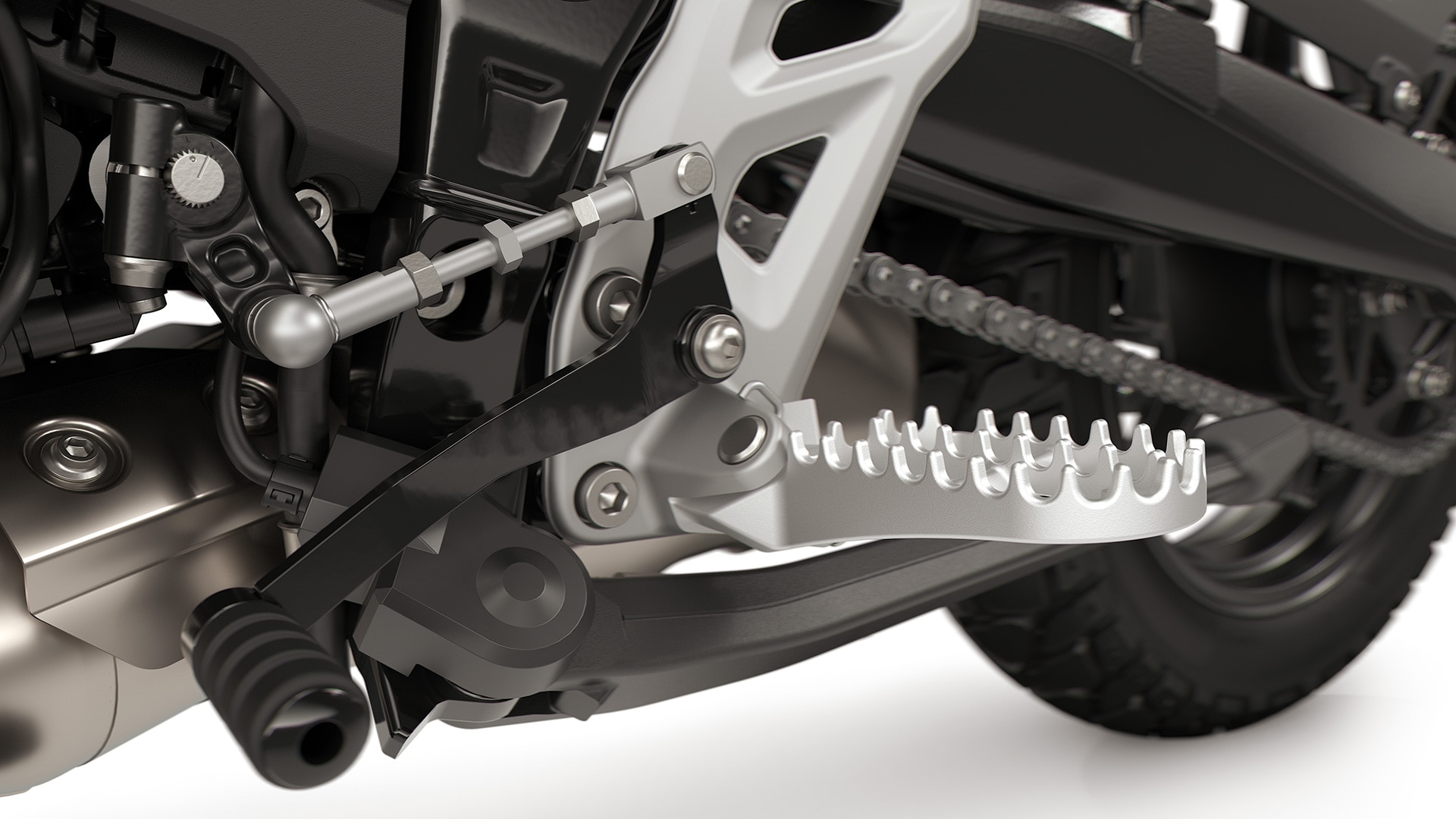 BMW F 450 GS enduro jalatoed ja Shift Assistant Pro.