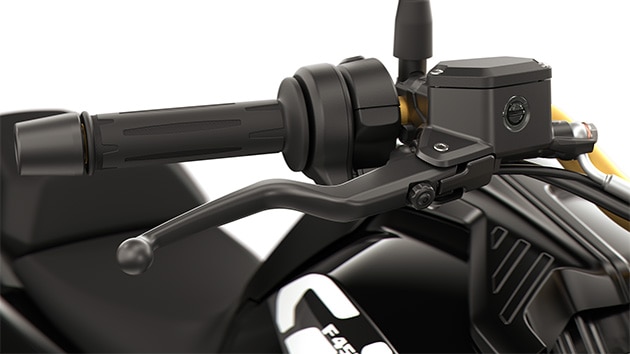 BMW F 450 GS reguleeritavad heeblid