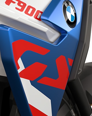 Äratuntav GS-i logo BMW Motorradi F 900 GS-il
