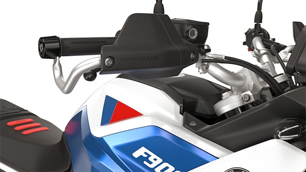 F 900 GS-i metalltugedega Enduro käekaitse GS Trophy mudelil