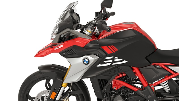 Näeme G 310 GS-i tüüpilist GS-i voolujoonelisust.