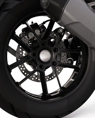 BMW Motorradi R 1300 GS Trophy sepistatud enduuroveljed