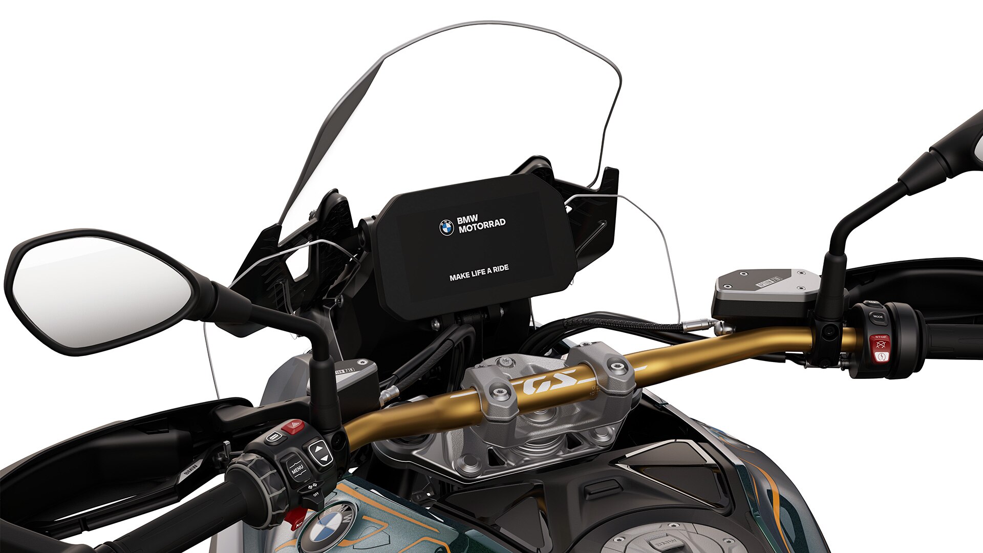 R 1300 GS-i Eridisain 719 Tramuntana kuldne juhtraud