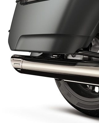 BMW R 18 Roctane tagumise summuti detailvaade BMW Motorradilt.