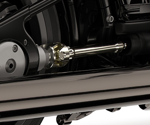 Avatud kardaanvõll ja topeltkraega raam