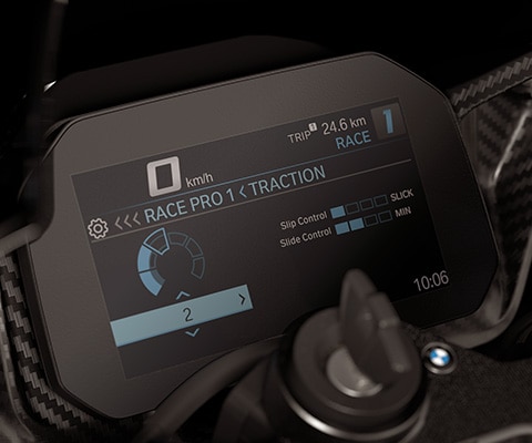 M 1000 RR Slip-Slide Control süsteem