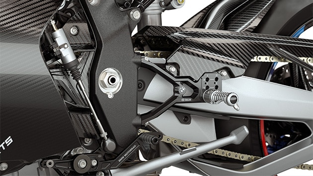 M 1000 RR-i jalatoesüsteem