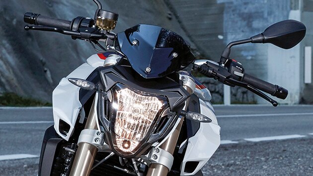 F 800 R-i iseloomulik esiosa