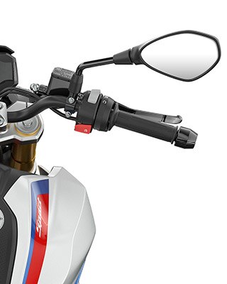 Näeme G 310 R-i juhtrauda ja juhtelemente.