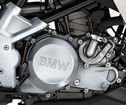 Innovative single-cylinder engine.