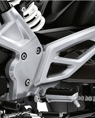 Aluminium sing arm.