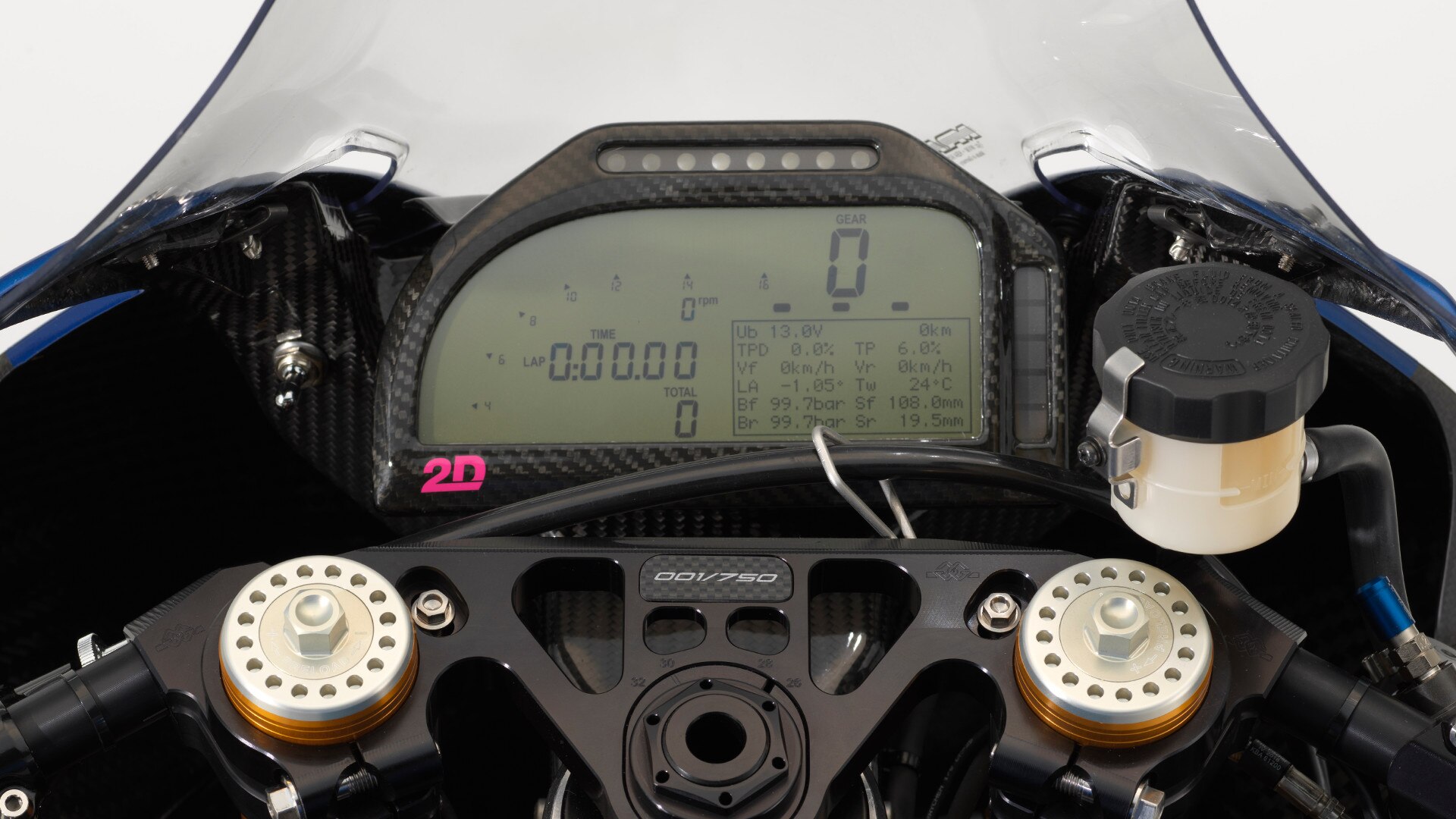 HP4 Race 2D infopaneel