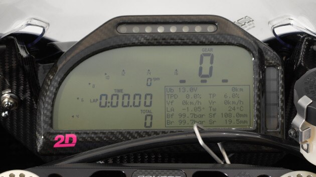 HP4 Race 2D infopaneel