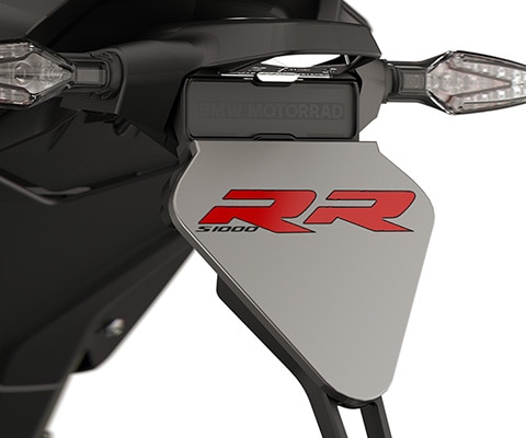 BMW S 1000 RR dünaamiline tagaosa lühikese numbrimärgi hoidikuga