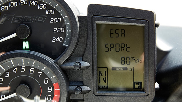 F 800 GT instrument cluster
