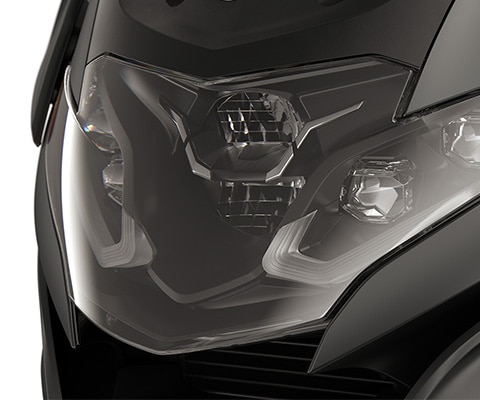 Fookus LED-esituledel.