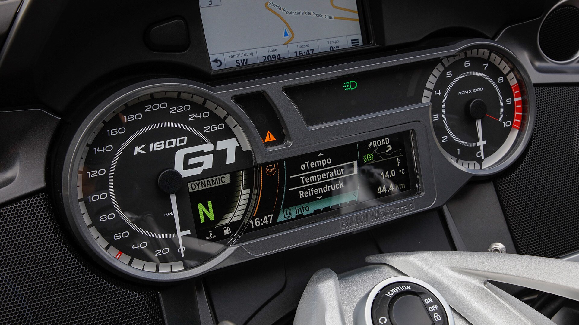 K 1600 GT juhikoht