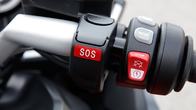 K 1600 GT funktsioon „Intelligent emergency call“