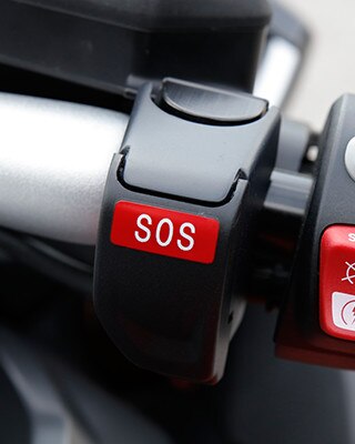 K 1600 GT funktsioon „Intelligent emergency call“