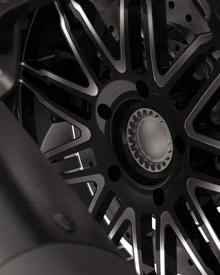 Must Eridisain 719 velg mudelil K 1600 GTL.