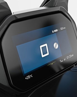 Connectivity (TFT-ekraan) C 400 GT
