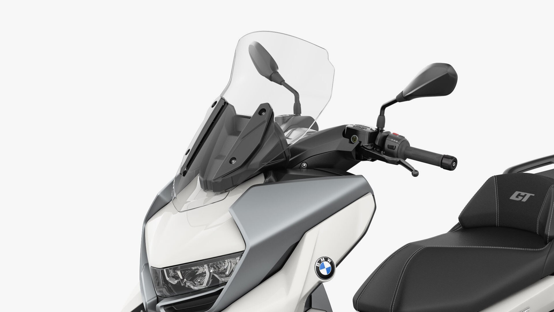 C 400 GT ergonoomika ja tuulekaitse