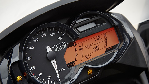 C 650 GT instrument cluster