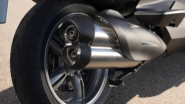 C 650 GT silencer